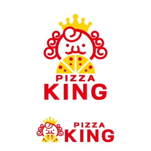 mu_cha (mu_cha)さんのピザ専門店「PIZZA KING」のロゴ作成依頼への提案