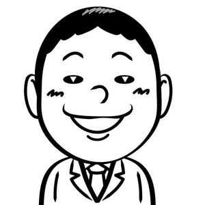 kiri (beet)さんの名刺や自己紹介に使えるちょいボケな似顔絵風の男性顔イラスト(上半身)募集中！への提案