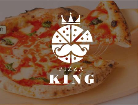 AI TANAKA (RINO02)さんのピザ専門店「PIZZA KING」のロゴ作成依頼への提案