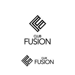 NAKAGUMA ()さんの飲食店「CLUB FUSION」のロゴへの提案