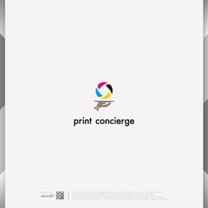 machi (machi_2014)さんの印刷の窓口ショップ　「print concierge（プリントコンシェルジュ）」のロゴへの提案