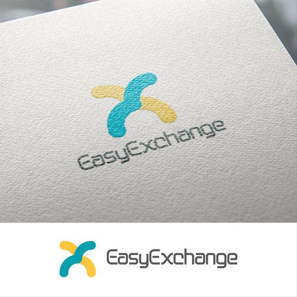 外貨自動両替機システム「easy exchange」のサービスのロゴ