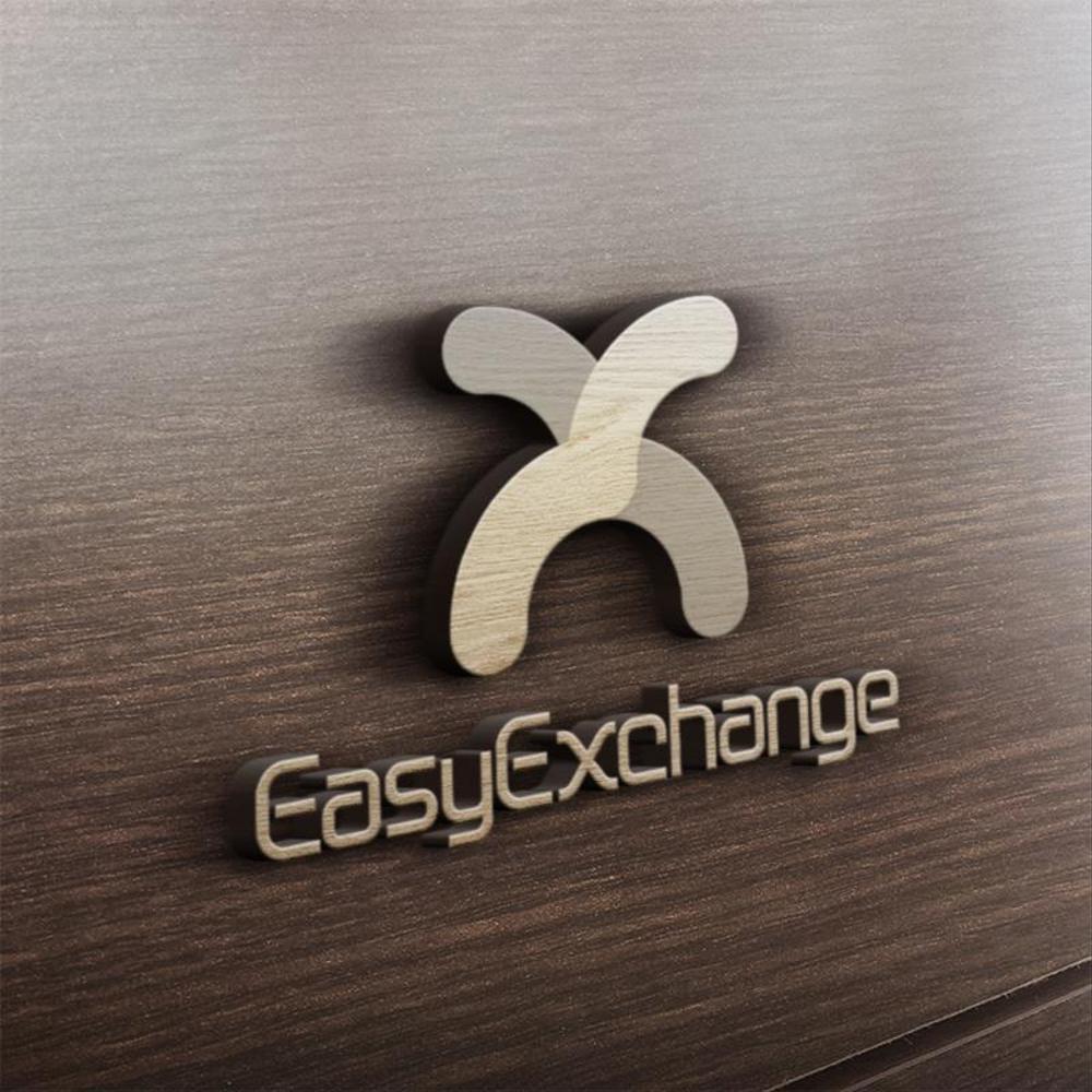 外貨自動両替機システム「easy exchange」のサービスのロゴ