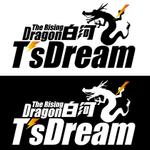 oo_design (oo_design)さんの「上方か中心部に「T's Dream 」を大きめに下の方に「The Rising Dragon」と「白河」」のロゴ作成への提案