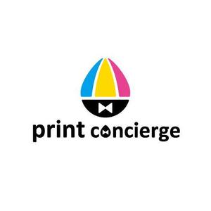 octo (octo)さんの印刷の窓口ショップ　「print concierge（プリントコンシェルジュ）」のロゴへの提案