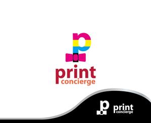 IandO (zen634)さんの印刷の窓口ショップ　「print concierge（プリントコンシェルジュ）」のロゴへの提案