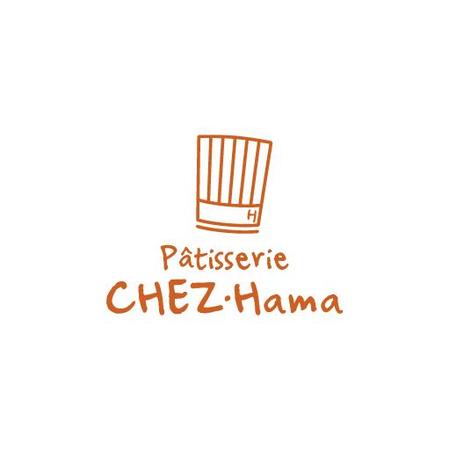 DeeDeeGraphics (DeeDeeGraphics)さんのケーキ屋　PATISSERIE　CHEZ・Hama　（シェ・ハマ）　ロゴへの提案