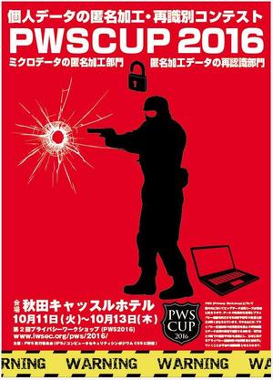kenken_211さんの個人データの匿名加工・再識別コンテストPWSCUP 2016のポスターデザインへの提案