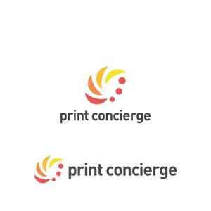 Yolozu (Yolozu)さんの印刷の窓口ショップ　「print concierge（プリントコンシェルジュ）」のロゴへの提案
