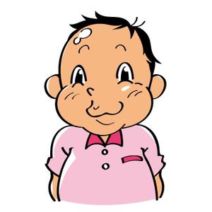 かるかん (cheesse)さんの名刺や自己紹介に使えるちょいボケな似顔絵風の男性顔イラスト(上半身)募集中！への提案