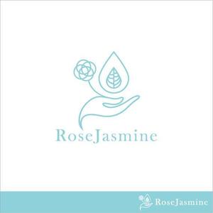 Galsia design (zeacocat86)さんの天然素材にこだわったアンチエイジングエステサロン　RoseJasmine のロゴへの提案