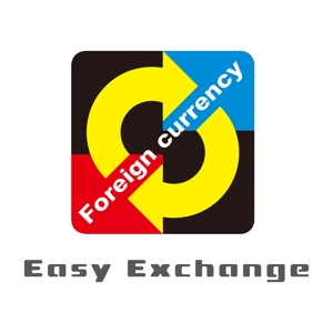 ICDO (iwaichi)さんの外貨自動両替機システム「easy exchange」のサービスのロゴへの提案