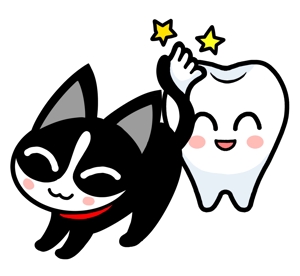 MARTHA (Martha_the-kurosawas)さんの尻尾が歯ブラシになっている黒猫　が歯を磨いてくれているイメージ（グレー系の猫でも可）への提案