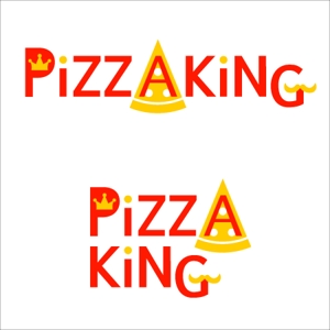 mandarin (deguchi935)さんのピザ専門店「PIZZA KING」のロゴ作成依頼への提案