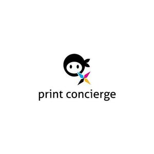 gou3 design (ysgou3)さんの印刷の窓口ショップ　「print concierge（プリントコンシェルジュ）」のロゴへの提案