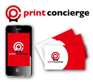 K-J (king_j)さんの印刷の窓口ショップ　「print concierge（プリントコンシェルジュ）」のロゴへの提案