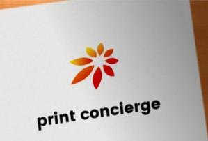 Zeross Design (zeross_design)さんの印刷の窓口ショップ　「print concierge（プリントコンシェルジュ）」のロゴへの提案