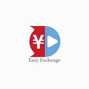 元気な70代です。 (nakaya070)さんの外貨自動両替機システム「easy exchange」のサービスのロゴへの提案