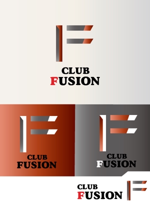 ハートオブマインド (heart_of_mind)さんの飲食店「CLUB FUSION」のロゴへの提案