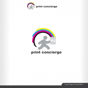 ligth (Serkyou)さんの印刷の窓口ショップ　「print concierge（プリントコンシェルジュ）」のロゴへの提案