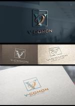WDO (WD-Office)さんの業界初の人材サービス・新設会社『V-COMON』のロゴへの提案