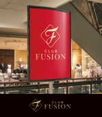 forever (Doing1248)さんの飲食店「CLUB FUSION」のロゴへの提案