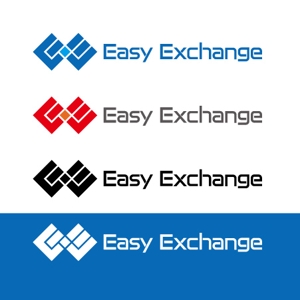 katu_design (katu_design)さんの外貨自動両替機システム「easy exchange」のサービスのロゴへの提案