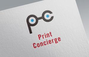 na_86 (na_86)さんの印刷の窓口ショップ　「print concierge（プリントコンシェルジュ）」のロゴへの提案