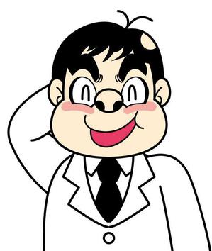 loveinko (loveinko)さんの名刺や自己紹介に使えるちょいボケな似顔絵風の男性顔イラスト(上半身)募集中！への提案