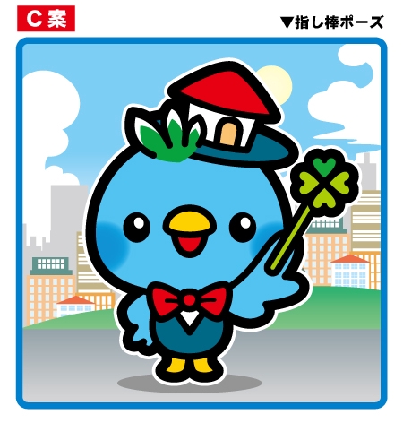アユカワさん (ayukawa3)さんの青い鳥のキャラクターデザインへの提案