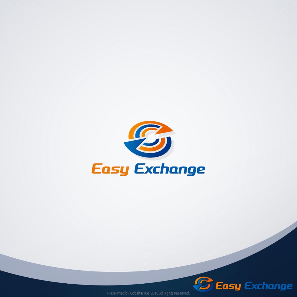 外貨自動両替機システム「easy exchange」のサービスのロゴ