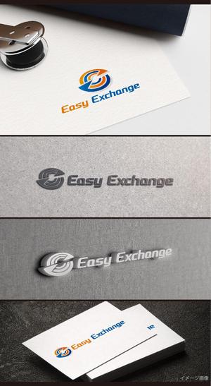 Cobalt Blue (Cobalt_B1ue)さんの外貨自動両替機システム「easy exchange」のサービスのロゴへの提案