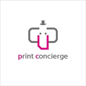 nori_ ()さんの印刷の窓口ショップ　「print concierge（プリントコンシェルジュ）」のロゴへの提案