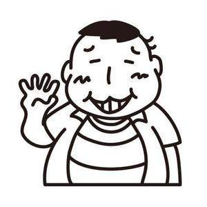 はる◎休止中です (haru_works)さんの名刺や自己紹介に使えるちょいボケな似顔絵風の男性顔イラスト(上半身)募集中！への提案