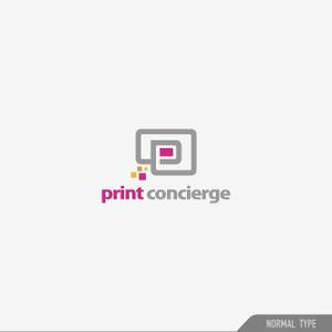 maeda_ushirodaさんの印刷の窓口ショップ　「print concierge（プリントコンシェルジュ）」のロゴへの提案