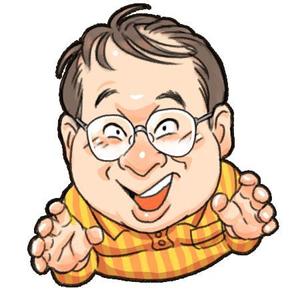アミュスタ (amusta)さんの名刺や自己紹介に使えるちょいボケな似顔絵風の男性顔イラスト(上半身)募集中！への提案
