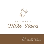 saitti (saitti)さんのケーキ屋　PATISSERIE　CHEZ・Hama　（シェ・ハマ）　ロゴへの提案