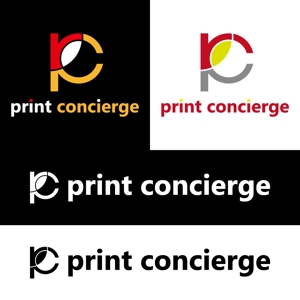kiwa (KiWa)さんの印刷の窓口ショップ　「print concierge（プリントコンシェルジュ）」のロゴへの提案