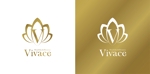 ririri design works (badass_nuts)さんの美容カイロエステティックの「Vivace」のロゴへの提案