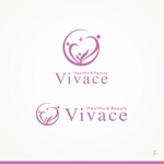 p ()さんの美容カイロエステティックの「Vivace」のロゴへの提案