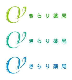 さんの薬局の看板･薬袋・名刺等のロゴと薬局名（字体）作成への提案