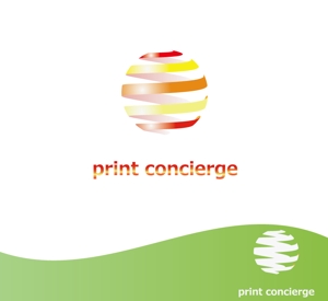 ukokkei (ukokkei)さんの印刷の窓口ショップ　「print concierge（プリントコンシェルジュ）」のロゴへの提案