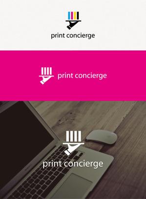 tanaka10 (tanaka10)さんの印刷の窓口ショップ　「print concierge（プリントコンシェルジュ）」のロゴへの提案
