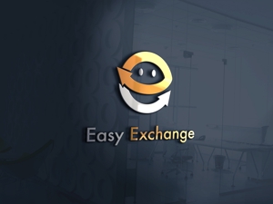 MaxDesign (shojiro)さんの外貨自動両替機システム「easy exchange」のサービスのロゴへの提案