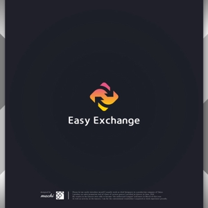 machi (machi_2014)さんの外貨自動両替機システム「easy exchange」のサービスのロゴへの提案