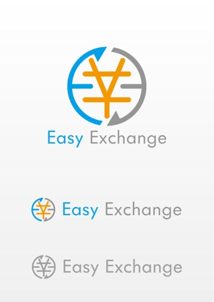 タラ福 タベタロウ (kazuo_h)さんの外貨自動両替機システム「easy exchange」のサービスのロゴへの提案