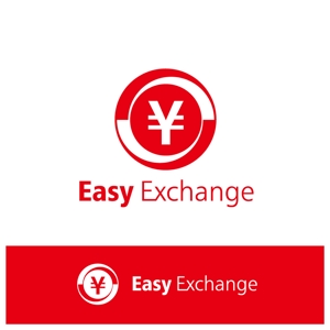 Mizunow (mizunow)さんの外貨自動両替機システム「easy exchange」のサービスのロゴへの提案