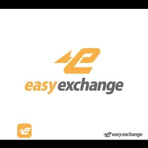 againデザイン事務所 (again)さんの外貨自動両替機システム「easy exchange」のサービスのロゴへの提案