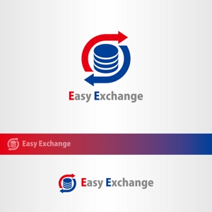昂倭デザイン (takakazu_seki)さんの外貨自動両替機システム「easy exchange」のサービスのロゴへの提案