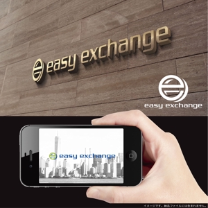 fs8156 (fs8156)さんの外貨自動両替機システム「easy exchange」のサービスのロゴへの提案